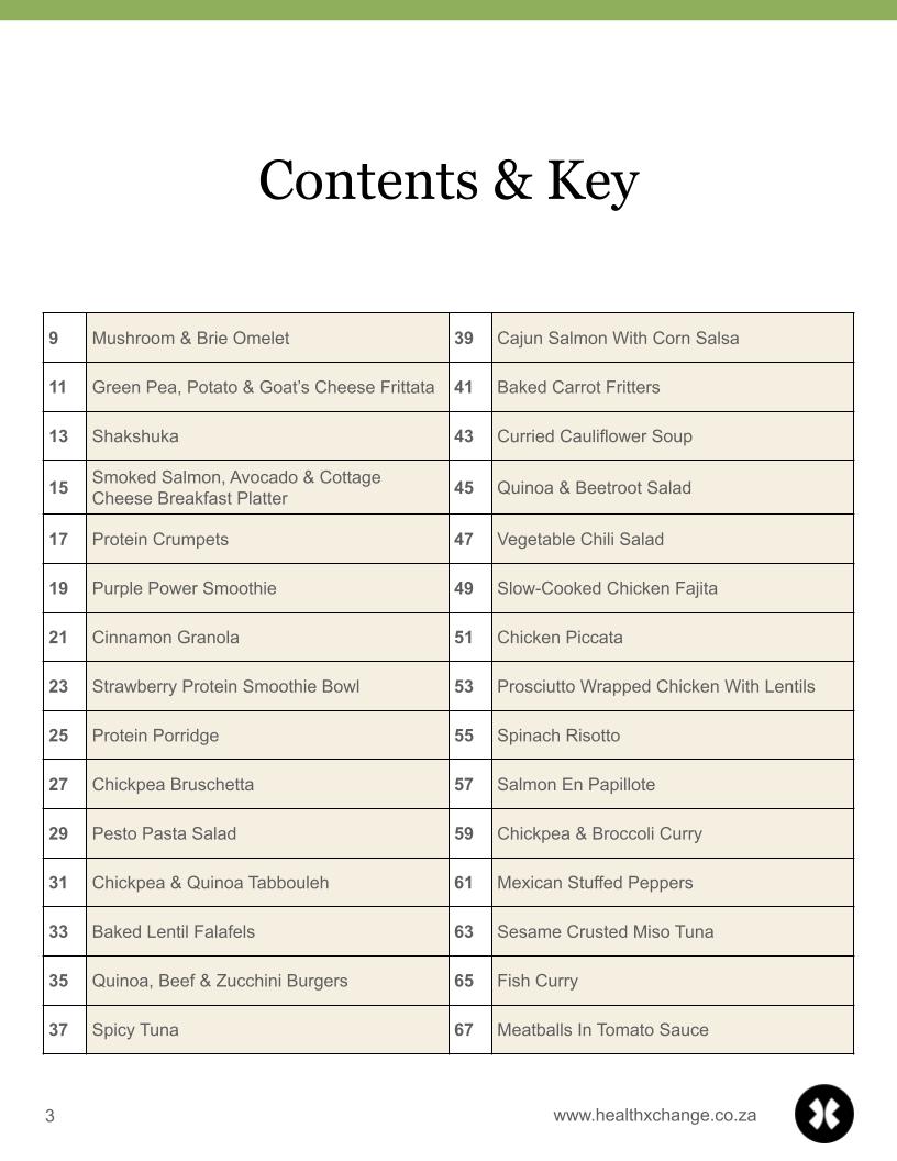 RECIPE PACK - HX (9)